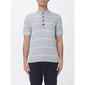 Eleventy Polo Shirt Men Grey